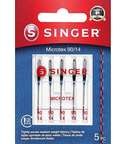 Amazon.com: Microtex Sharp Machine NeedlesSize 14/90 5/Pkg