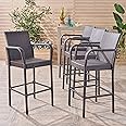 Christopher Knight Home Delfina Barstool Set, 4-Pcs Set, Multibrown