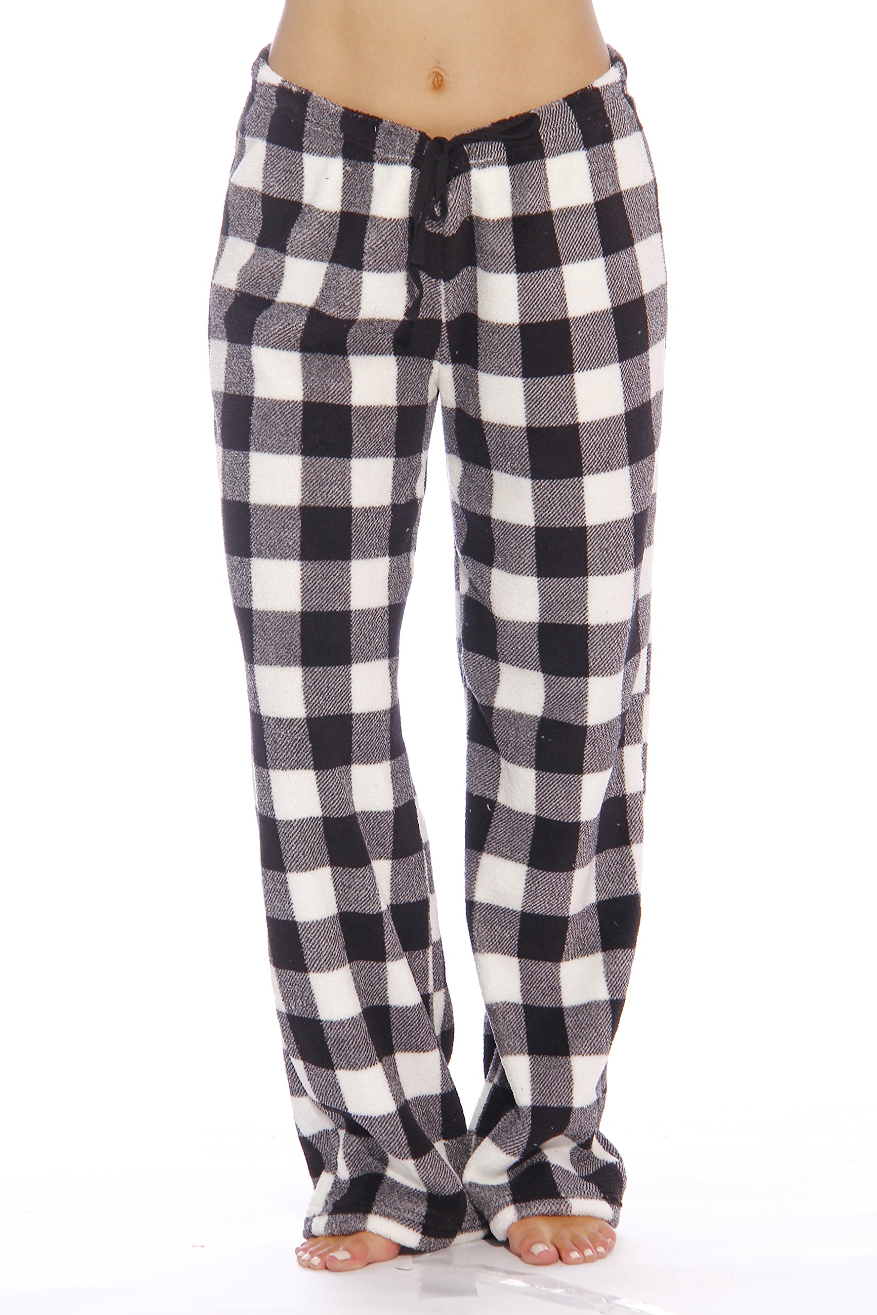 womens buffalo plaid pants
