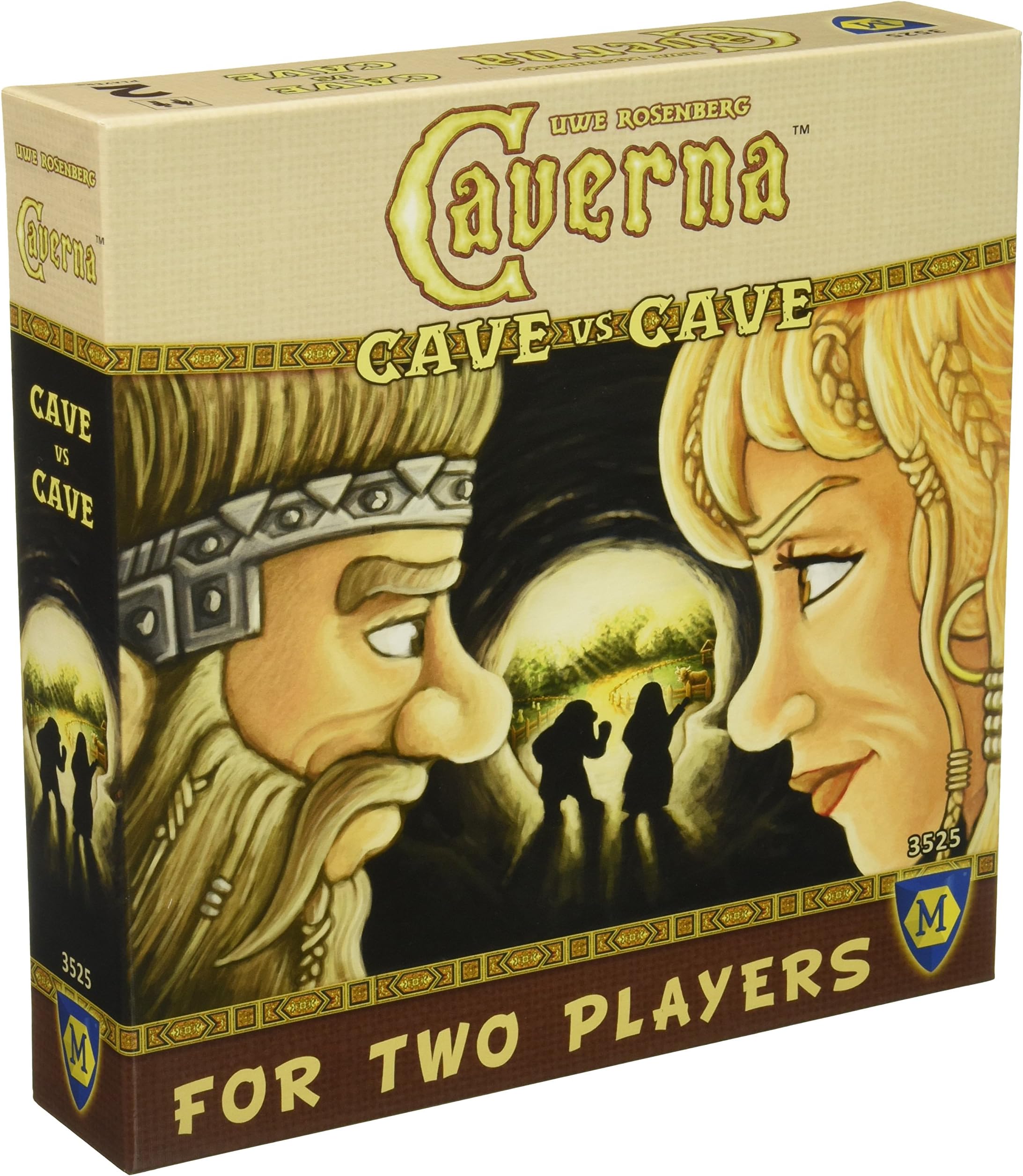 Lookout Spiele | Caverna: Cave vs Cave | Board Game | Ages 10+ | 1-2 Players | 20-40 Minutes Playing Time