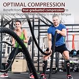 Rymora Compression Socks for Running and Sports Small UK 3-6.5 Black view 4