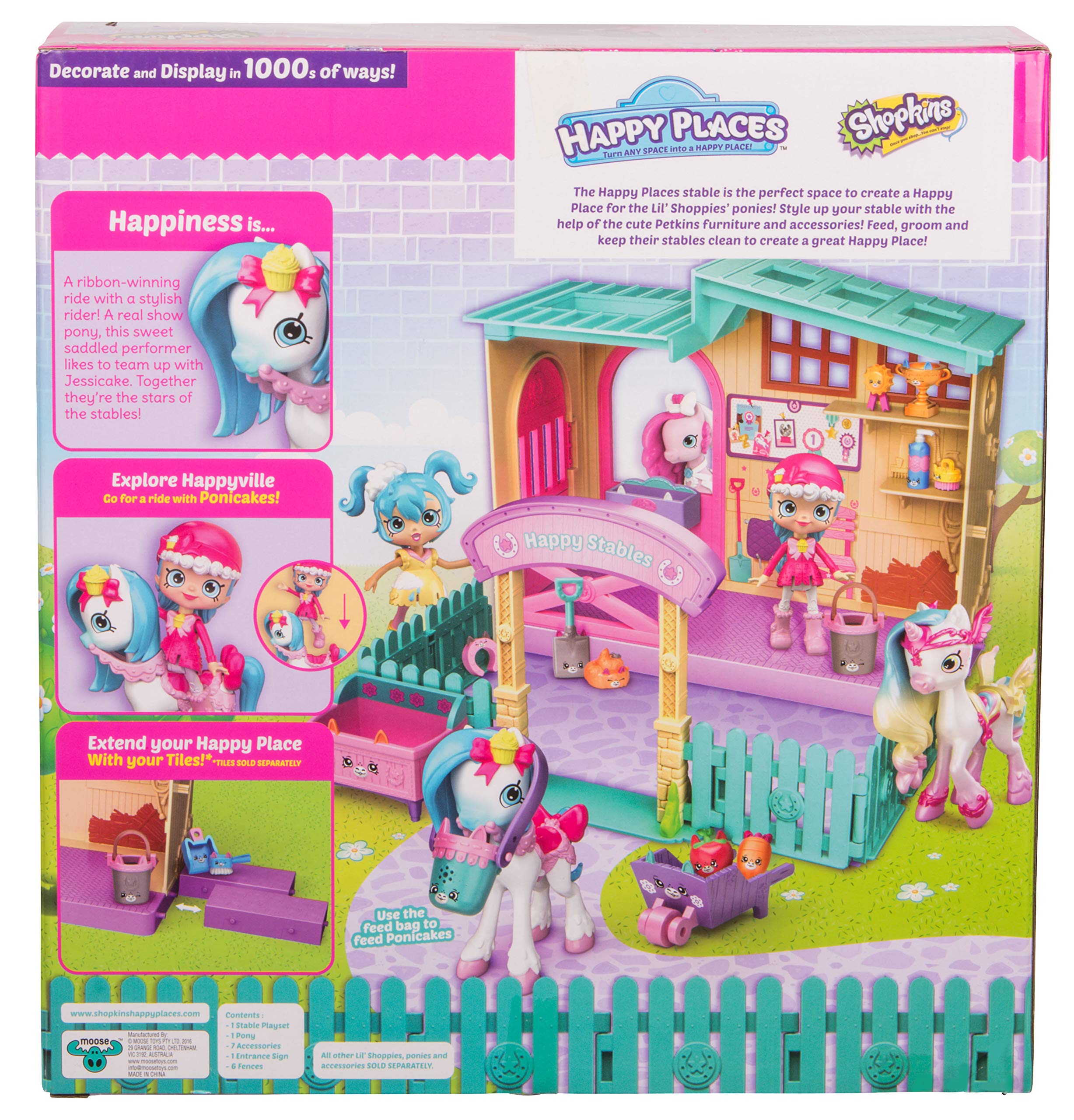 Happy Places Shopkins Happy Stables Playset