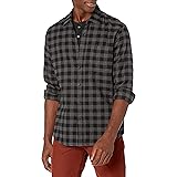 Amazon Essentials Men's Long-Sleeve Flannel Shirt (Available in Big & Tall)