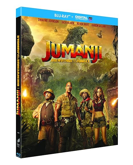 Jumanji : Bienvenue dans la jungle [Blu-ray + Digital UltraViolet]