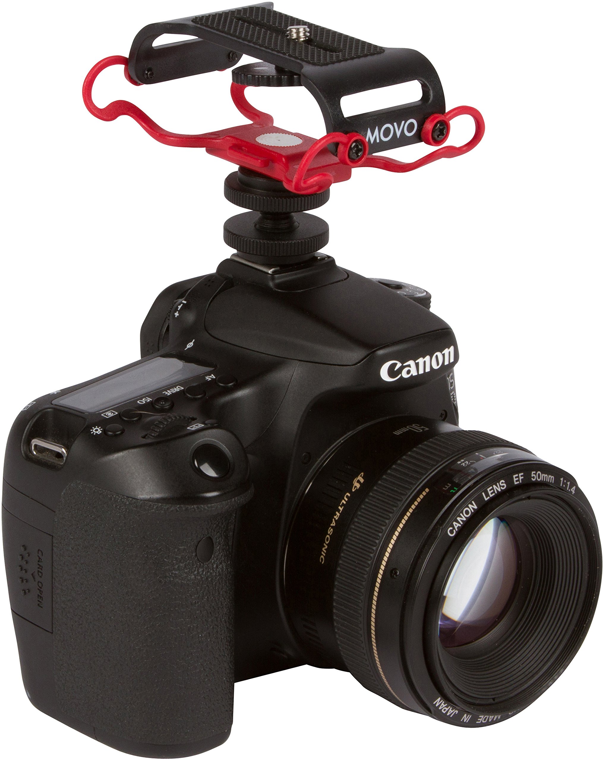 Movo SMM5R Universal Microphone and Portable Recorder Shock Mount