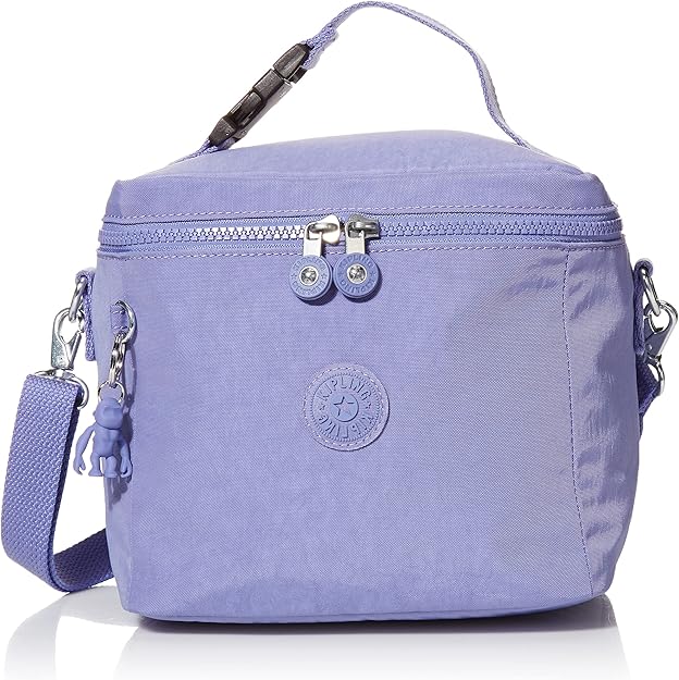 Kipling Women's Graham Insulated Lunch Bag, Joyful Purple, Medium
