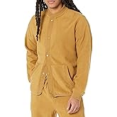 Amazon Essentials Mens Regular-Fit Recycled Polyester Microfleece Bomber Jacket (Available in Tall) (Previously Amazon Aware)