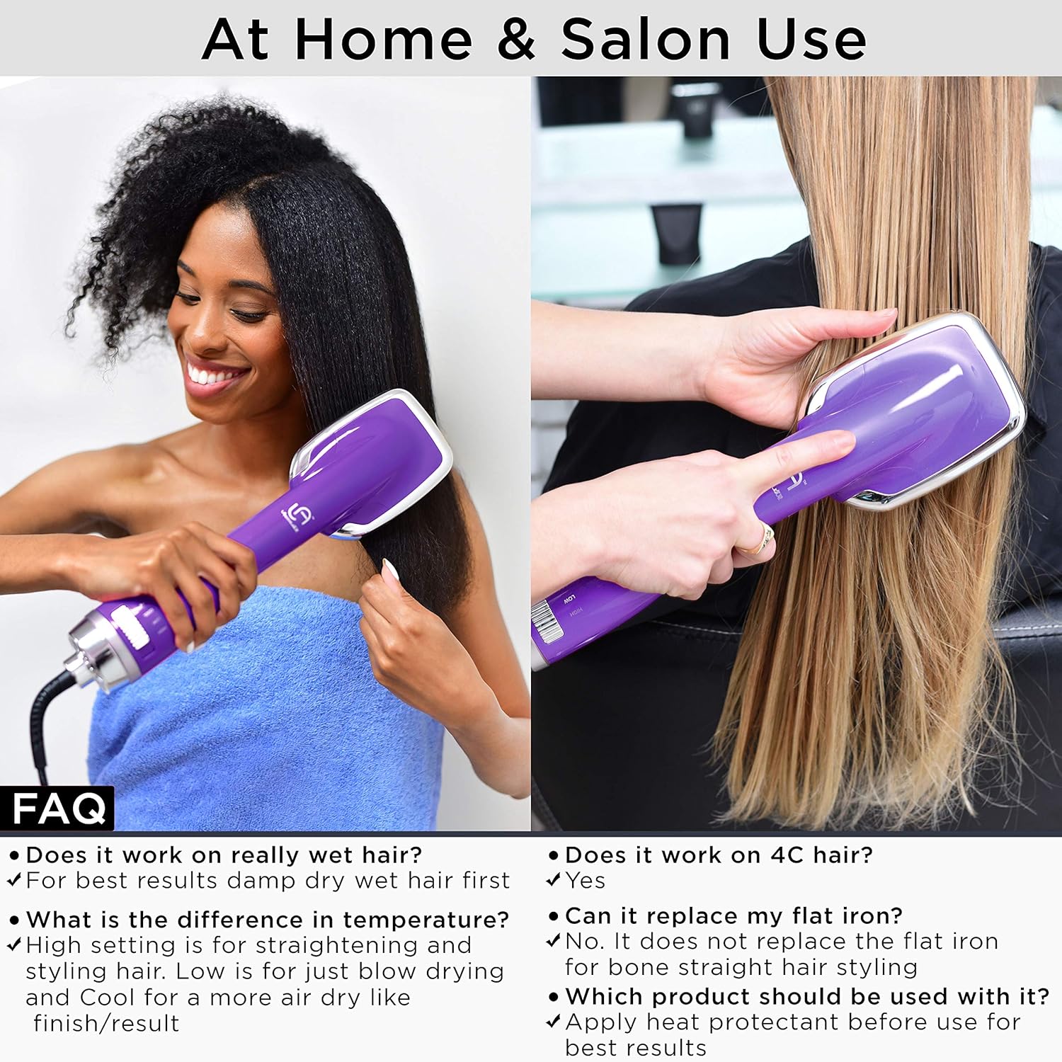 Amazon Com Le Angelique Brush N Blo One Step Hair