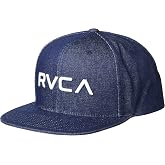 RVCA Men's Adjustable Snapback Straight Brim Hat | A classic, versatile cap design with an adjustable snapback closure