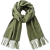 CALVIN & OLIVIA Lightweight Ultra-Soft Scarf - Perfect Holiday Gift for Men & Women