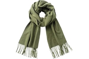 CALVIN & OLIVIA Ultra-Soft Cashmere Feel Scarf Winter Holiday Gift for Men & Women