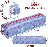 Disney Stitch Stationery Set A5 Notebook Pencil Case 6 Pens Blue view 6