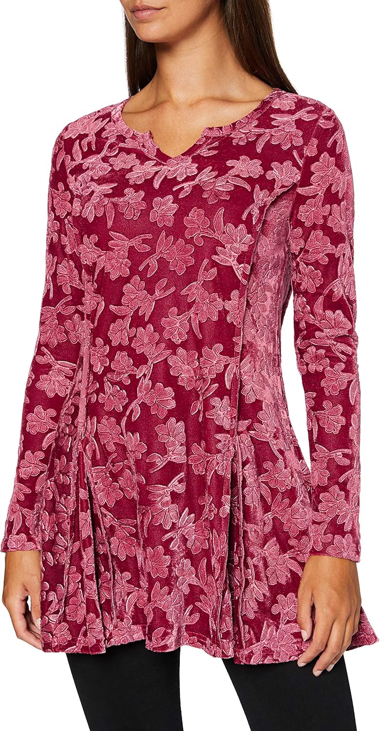 Joe Browns Women's Carmela Velvet Tunic Shirt Amazon.co.uk Clothing