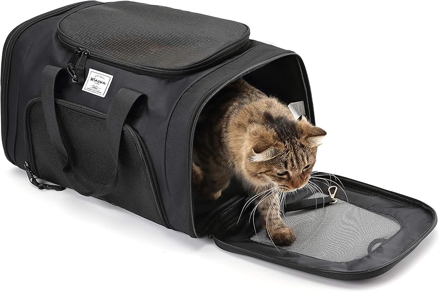 Amazon.co.jp： ペット用 キャリーバッグ ペットキャリー ショルダー 3way 猫・小型犬 折りたたみ お出かけ 通気性抜群