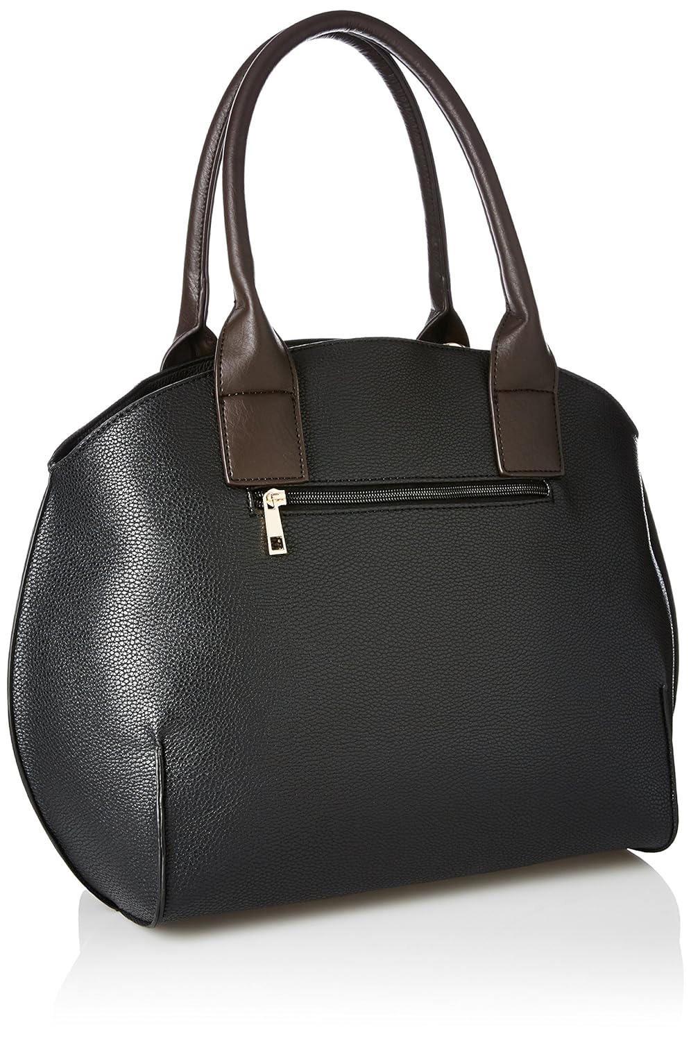 caprese kylie women's satchel (black)