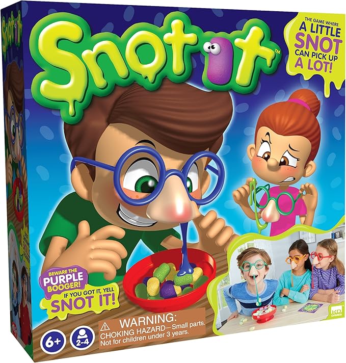 kids booger game