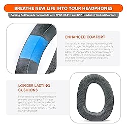 WC Freeze EPOS H6 Pro - Cooling Gel Earpads for