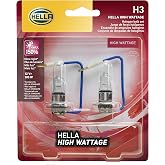 Hella 100WTB High Wattage Bulb, 12V, 100W, 2 Pack