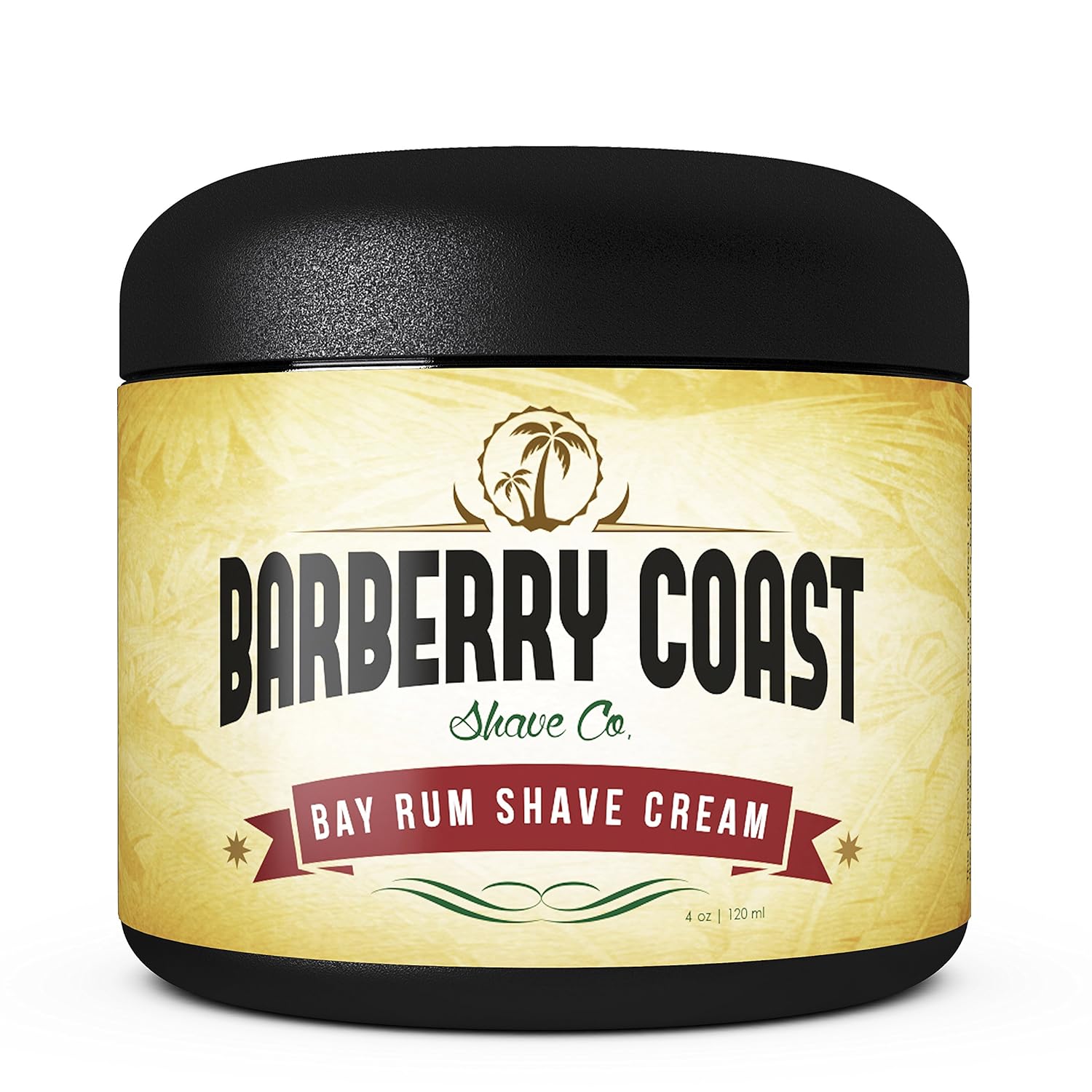 SALE - Bay Rum Shaving Cream for Men - Made with Shea Butter, White Tea & All Natural Ingredients - Full of Organic Soothers, Moisturizers & Anti-Oxidants