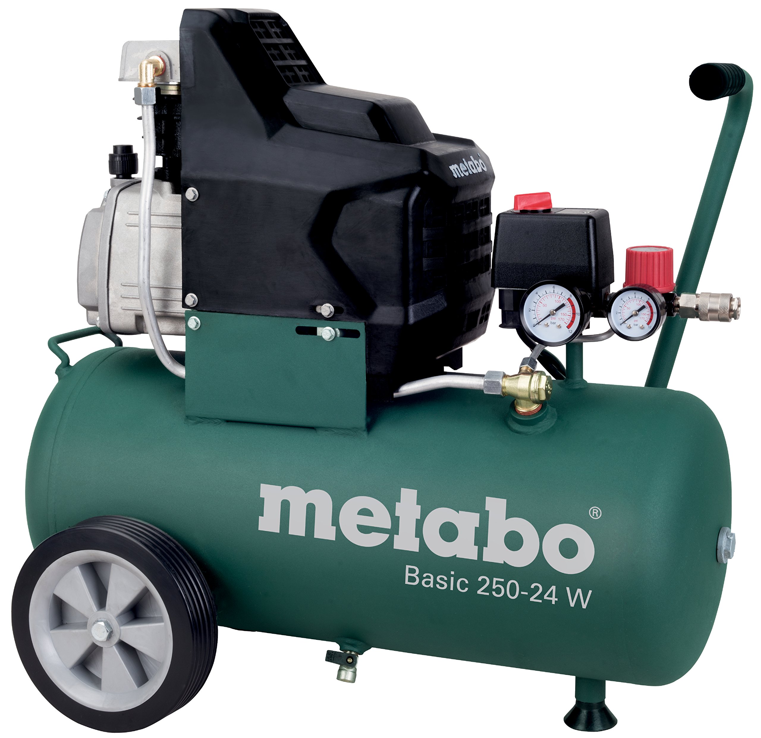 Best Price Square COMPRESSOR, BASIC, 1.5KW, 8BAR BASIC 250-24 W OF By METABO