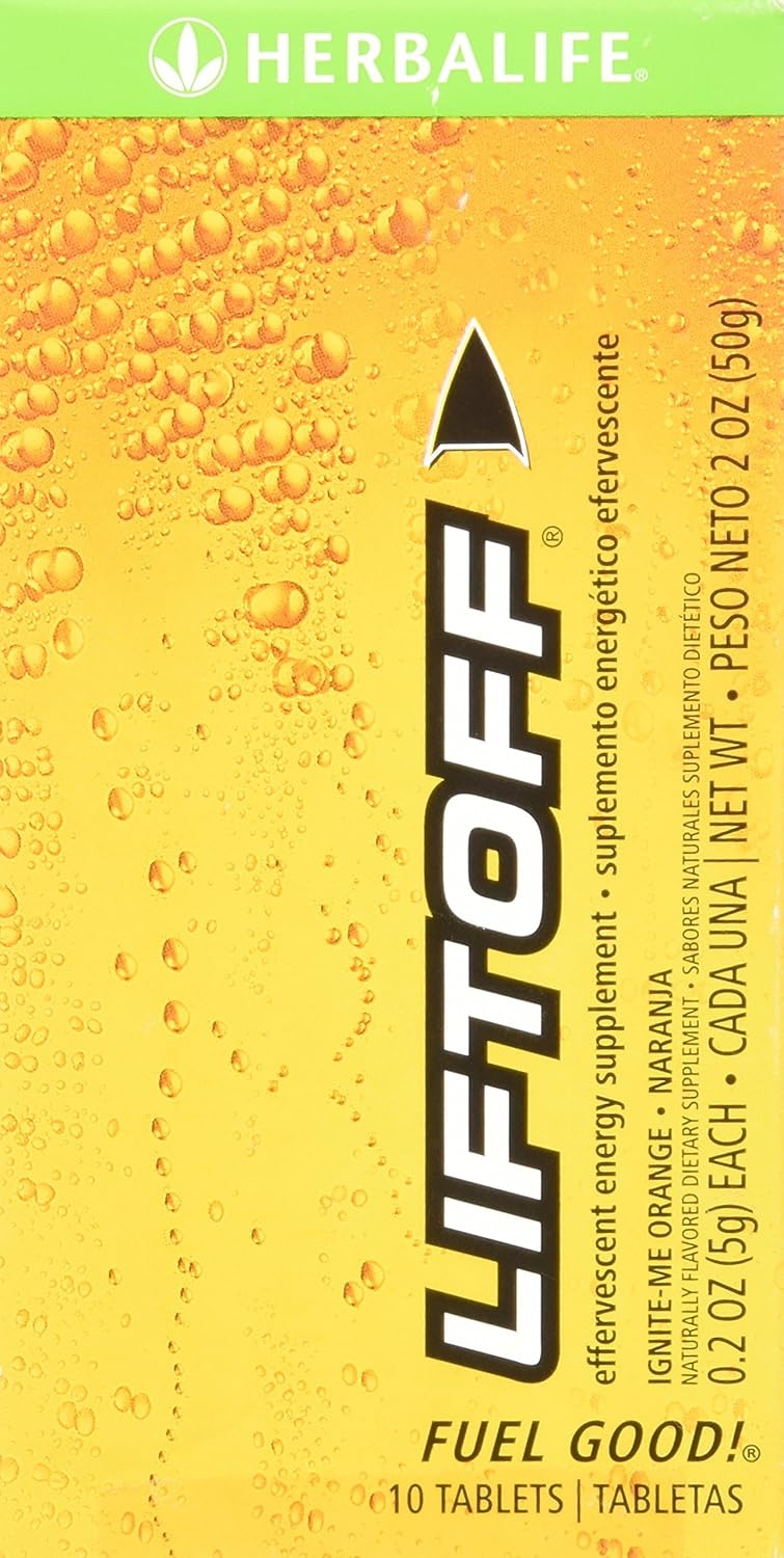 Amazon.com : Herbalife Liftoff - Tropical-Fruit Force, 10 tablets : Beauty