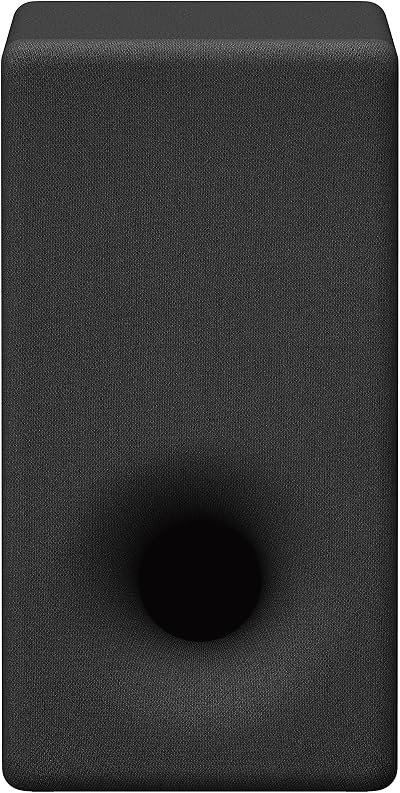 Sony SA-SW3 Compact Subwoofer Black 200W Deep Bass for Sony Soundbars
