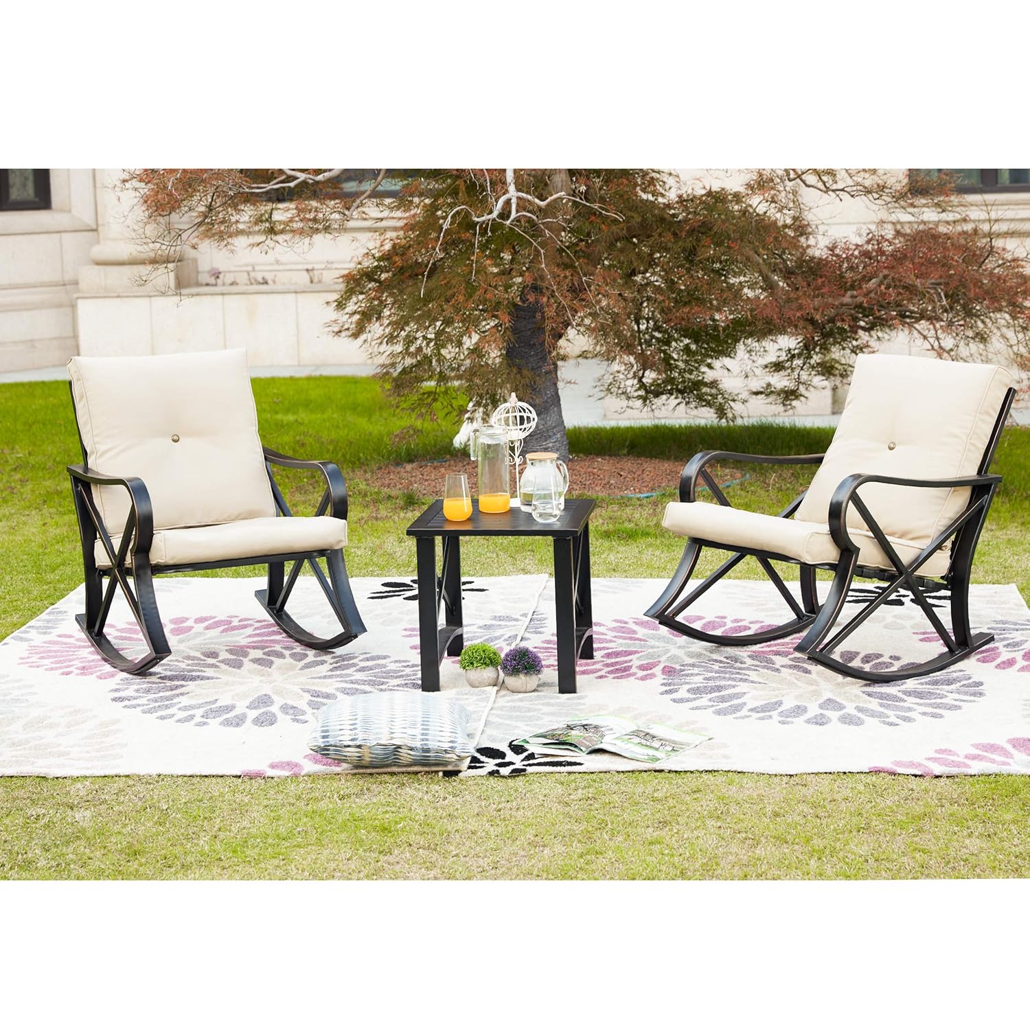 Best patio furniture sets with rocker