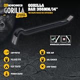 Roughneck Gorilla Bar 356mm 14in Pack of 5 ROU64405 Prising Bar view 7