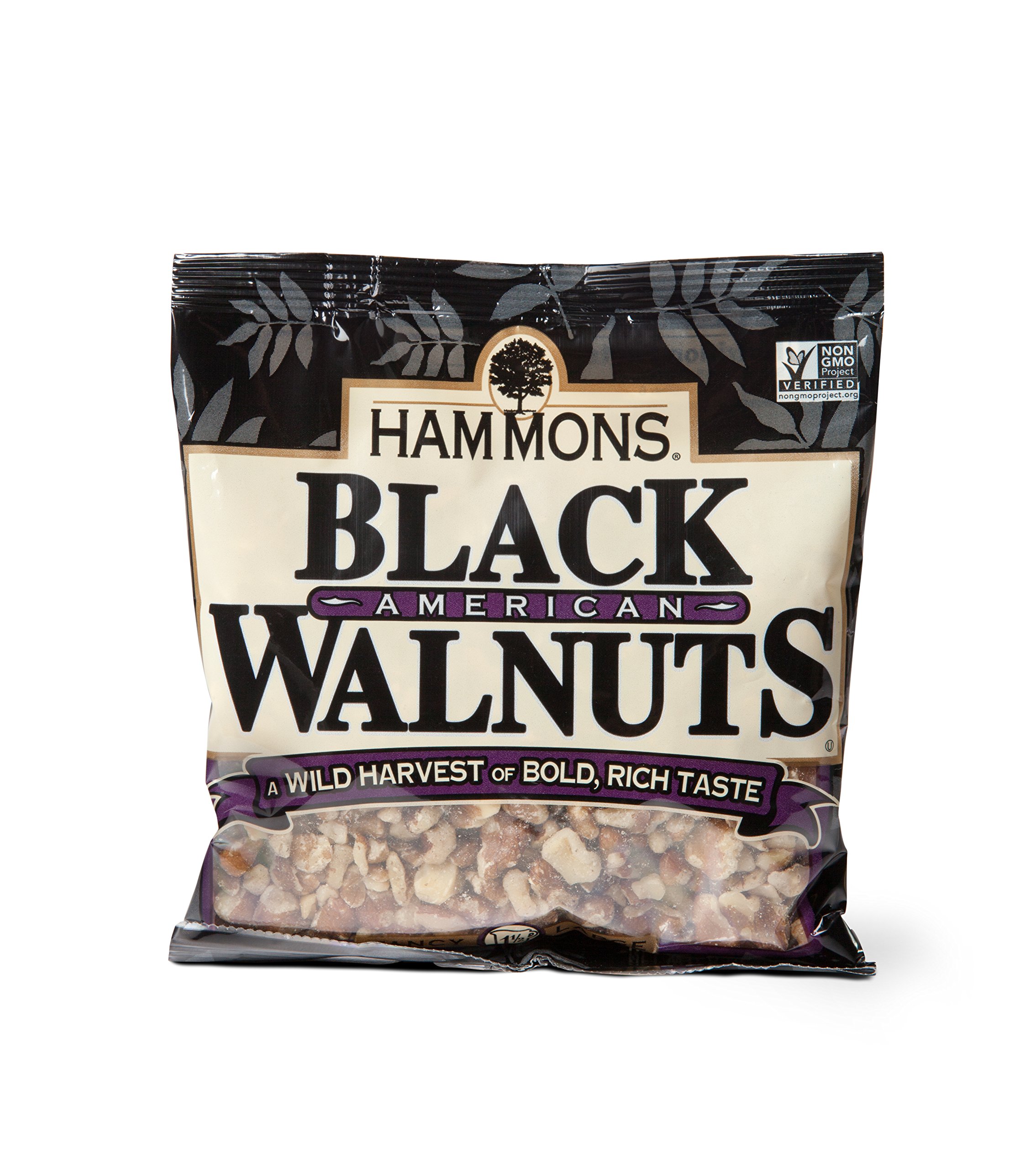 Hammons American Black Walnuts, 24 Ounce Snack Walnuts
