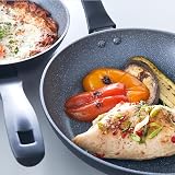 Russell Hobbs Metallic Marble 2 Piece Frying Pan Set 20/24cm Induction view 6