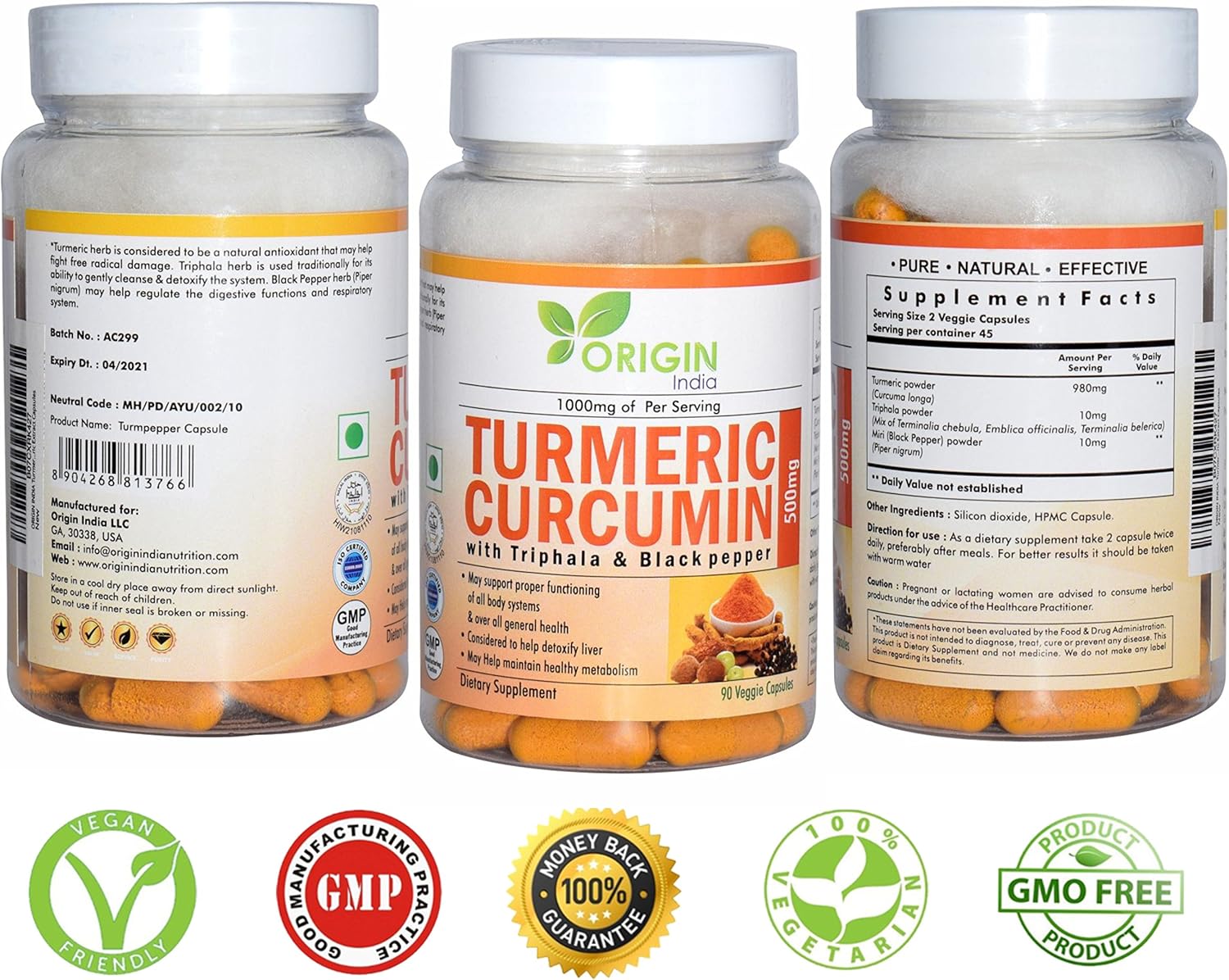 Turmeric Curcumin for Joint Pain Relief AntiInflammatory