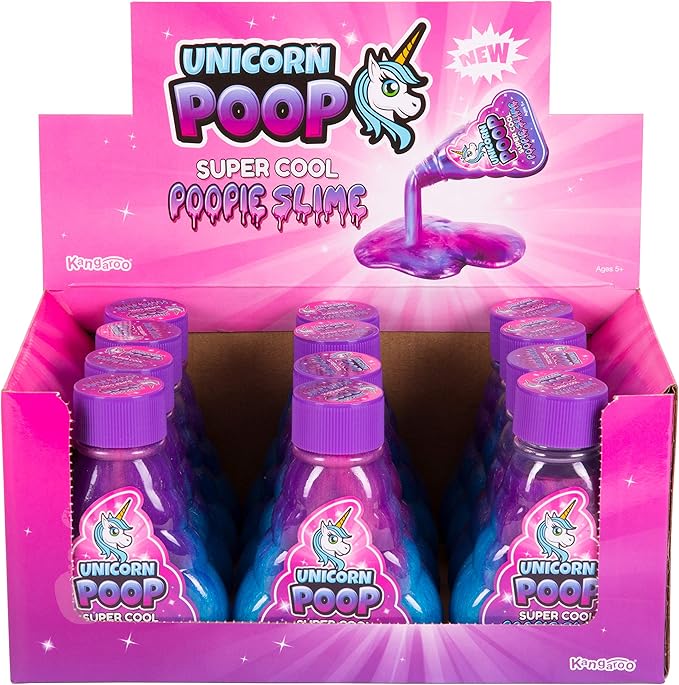 Kangaroo Unicorn Slime for Girls and Boys 12 Pack Goody