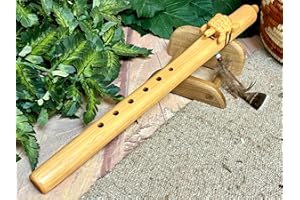 JONAH THOMPSON FLUTES Native American Flute Pack -Natural Turtle & Bag