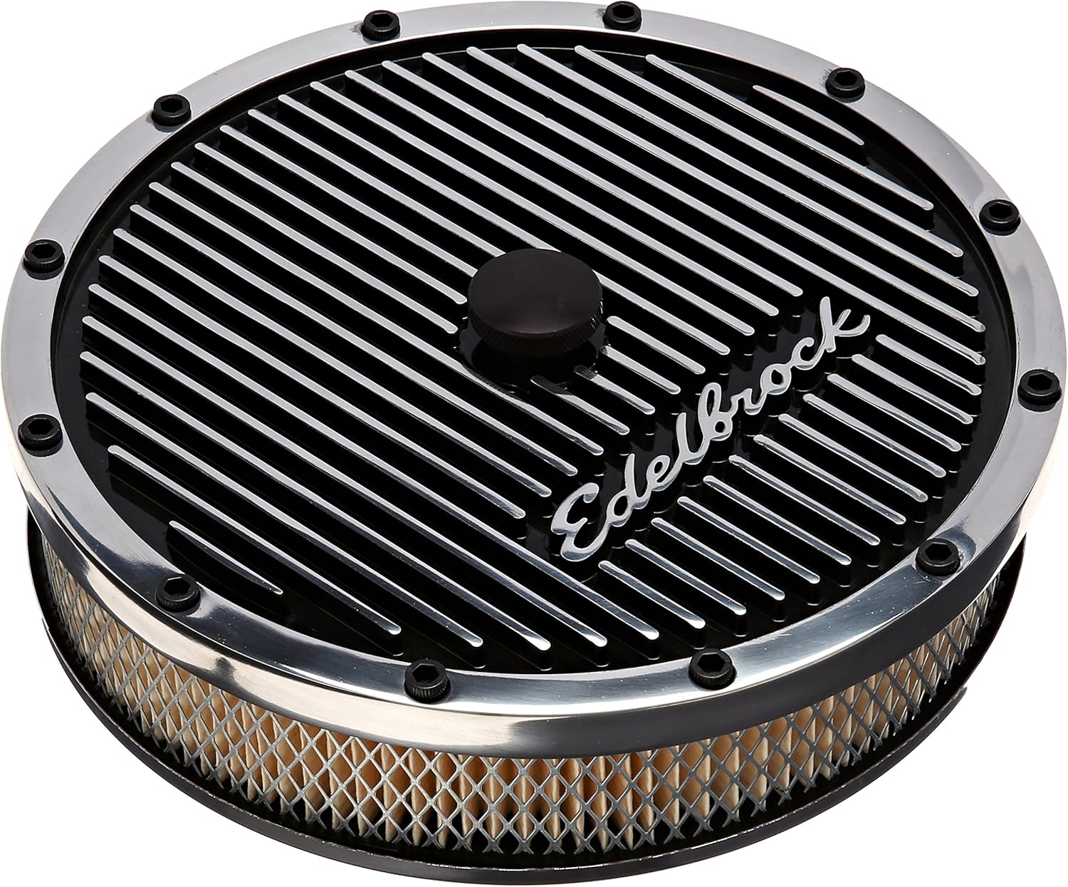 Edelbrock 4210 Elite Series Aluminum Round Air Cleaner, Air Filters Amazon Canada