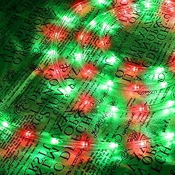 50ft LED Rope Lights Outdoor, 360 LED Connectable