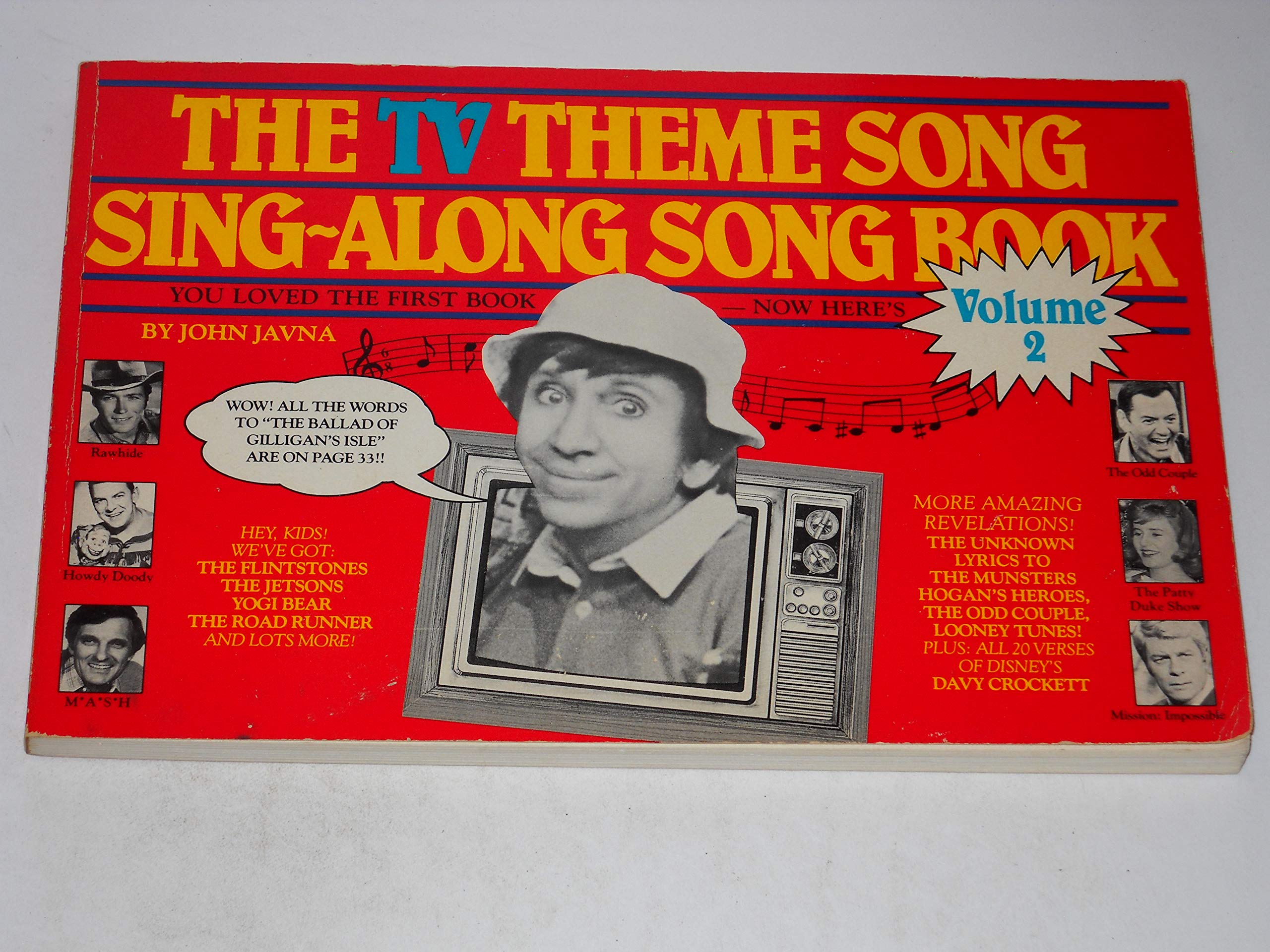 Tv Theme Song Sing Along Song Book Javna John Amazon Com Books
