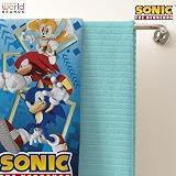 Sonic The Hedgehog Kids Towel 100% Cotton 70x140cm Official Licensed view 6