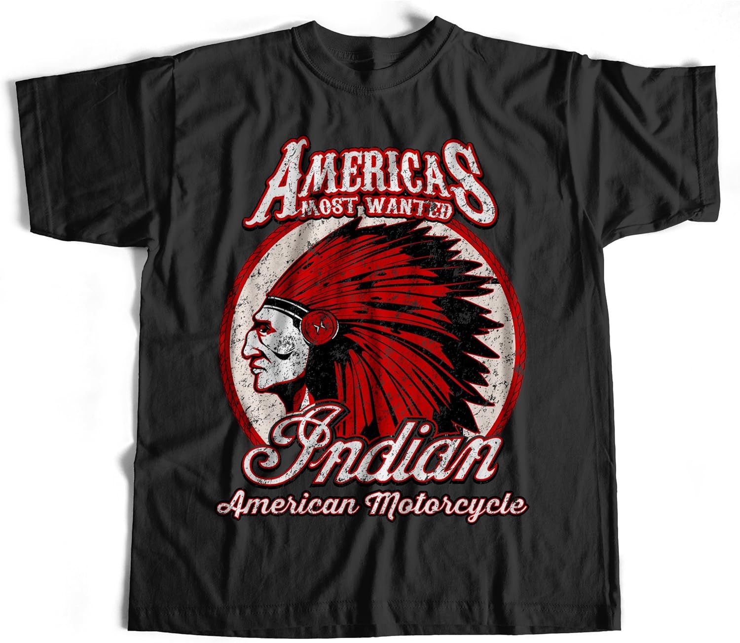 TShirt Indian Motorcycles 2 S4XL USA US Rocker Route 66 Black Biker Amazon.co.uk Clothing