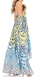 Sakkas 1817 - Lizi Womens Maxi High-Low Halter