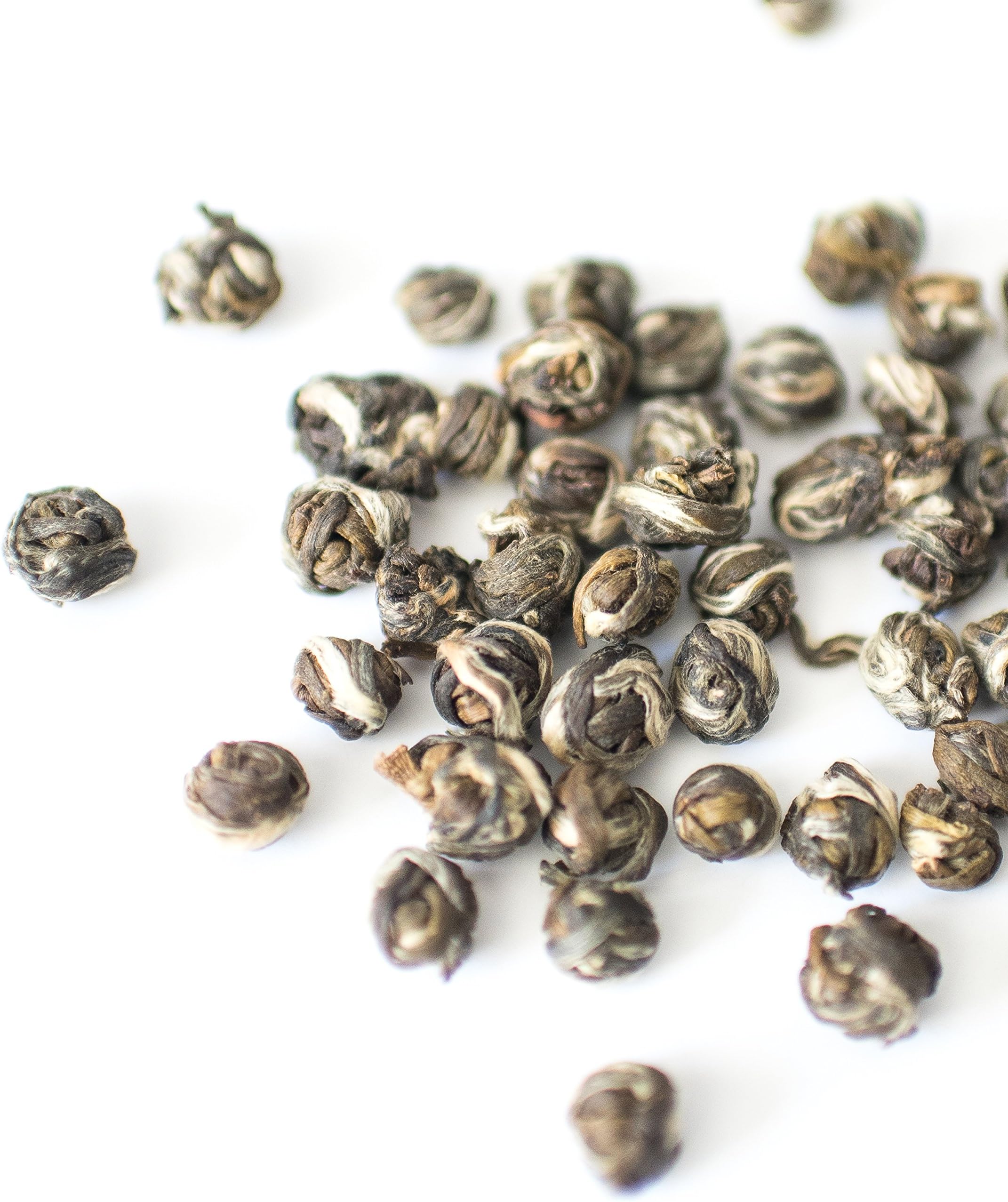 Jasmine Pearl - Chinese Scented Green Tea Loose Leaf (8oz)