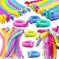 YZXODN 30 Pack Stretchy Strings Fidget Toys - Vibrant Sensory Toys Bulk for Kids and Adults Stress Relief - Anti-Anxiety Autism Toys - Perfect for Children's Day, Birthday Gifts, Party Favors