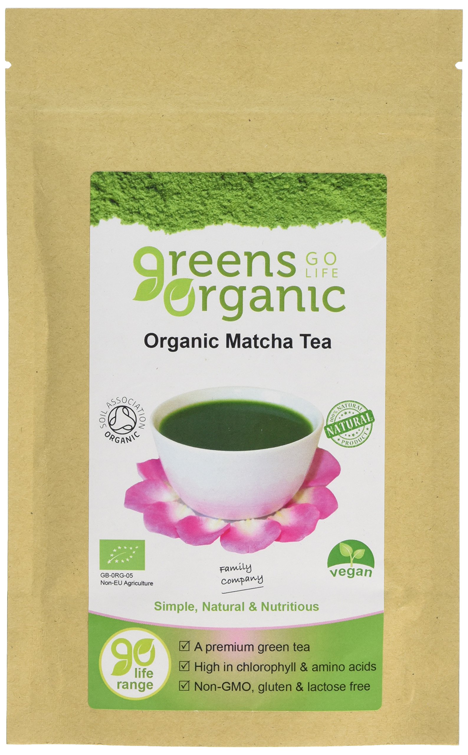 Greens Organic 50 g Matcha Tea