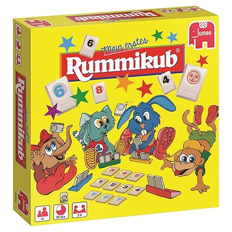 Jumbo 03990 - Mein erstes Rummikub, Kinderspiele