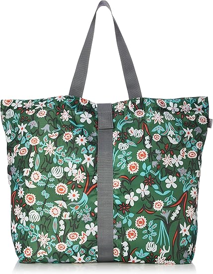 Amazon ひびのこづえ 折りたたみバッグ L レディース 9033c グリーン 日本 60cm 42cm 17cm Free サイズ ハンカチ バンダナ 通販