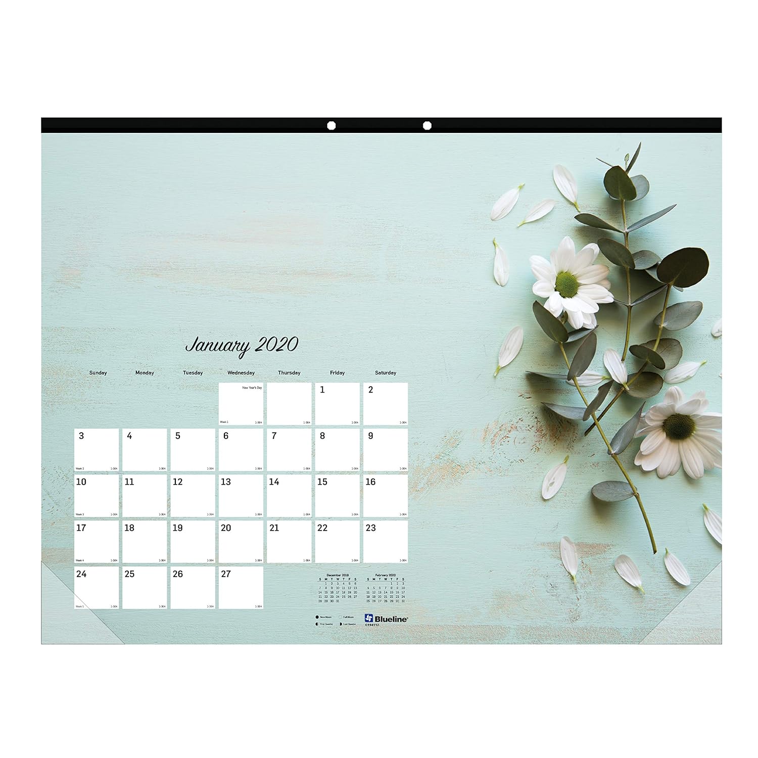 Best Large Desk Calendar July 2017-2018