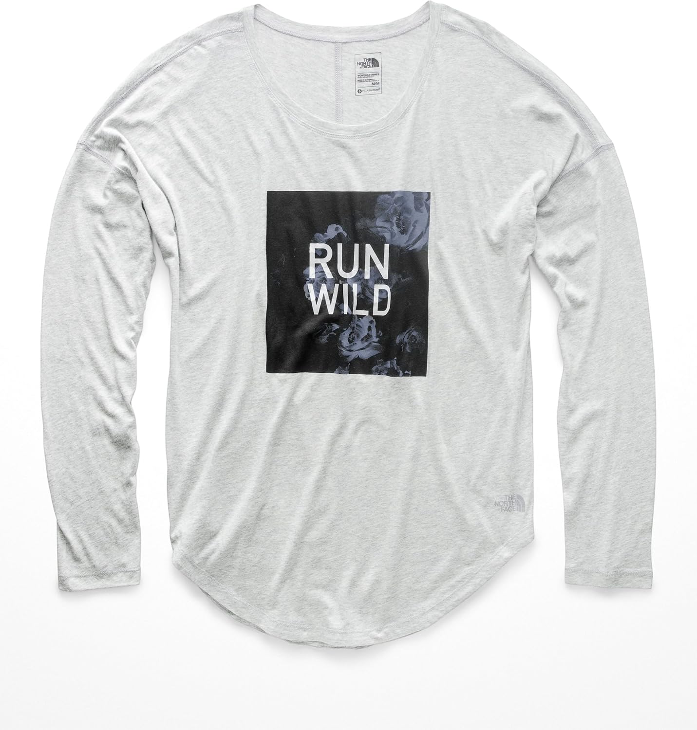 womens white north face t shirt