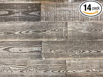 Amazon Com Smart Paneling 11332 Old Barn Accent Wall Wood Planks