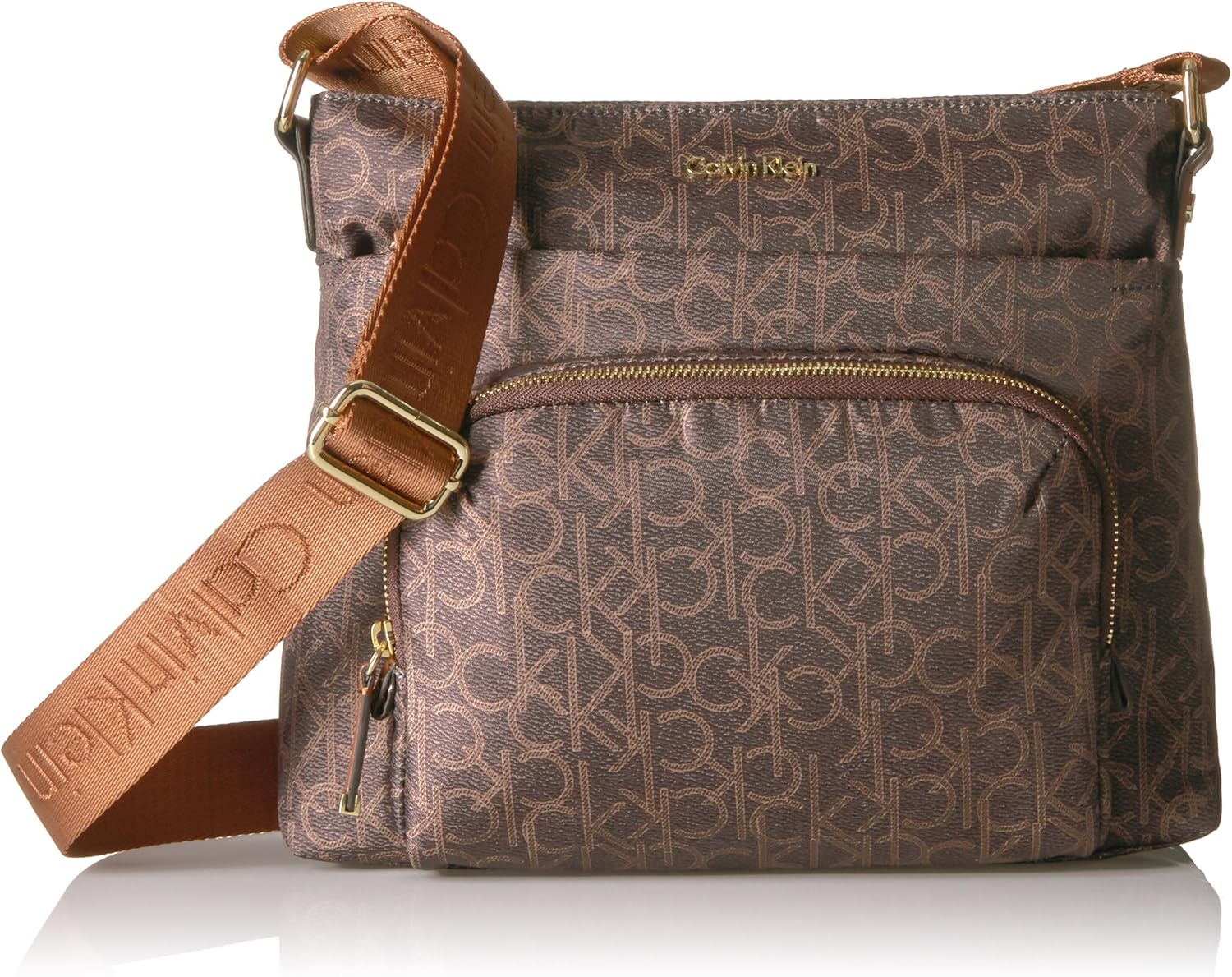 Calvin Klein Belfast Front Pocket Nylon Crossbody Handbags