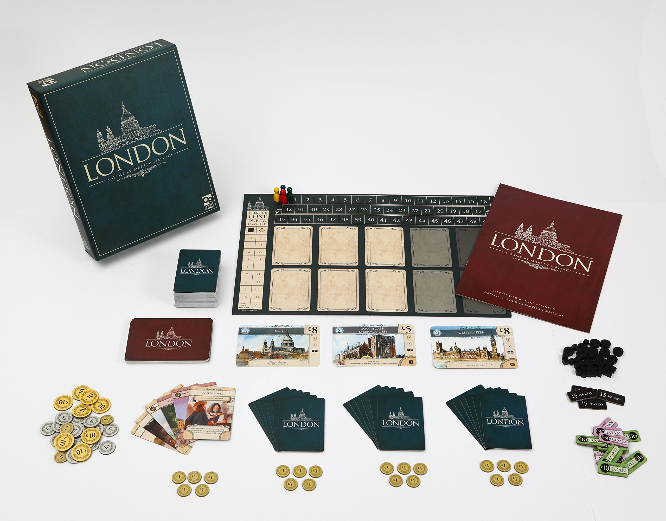 #Juegodemesa London: Second Edition en inglés con baja dependencia del idioma por 29,98€ ¡¡43% de descuento!!