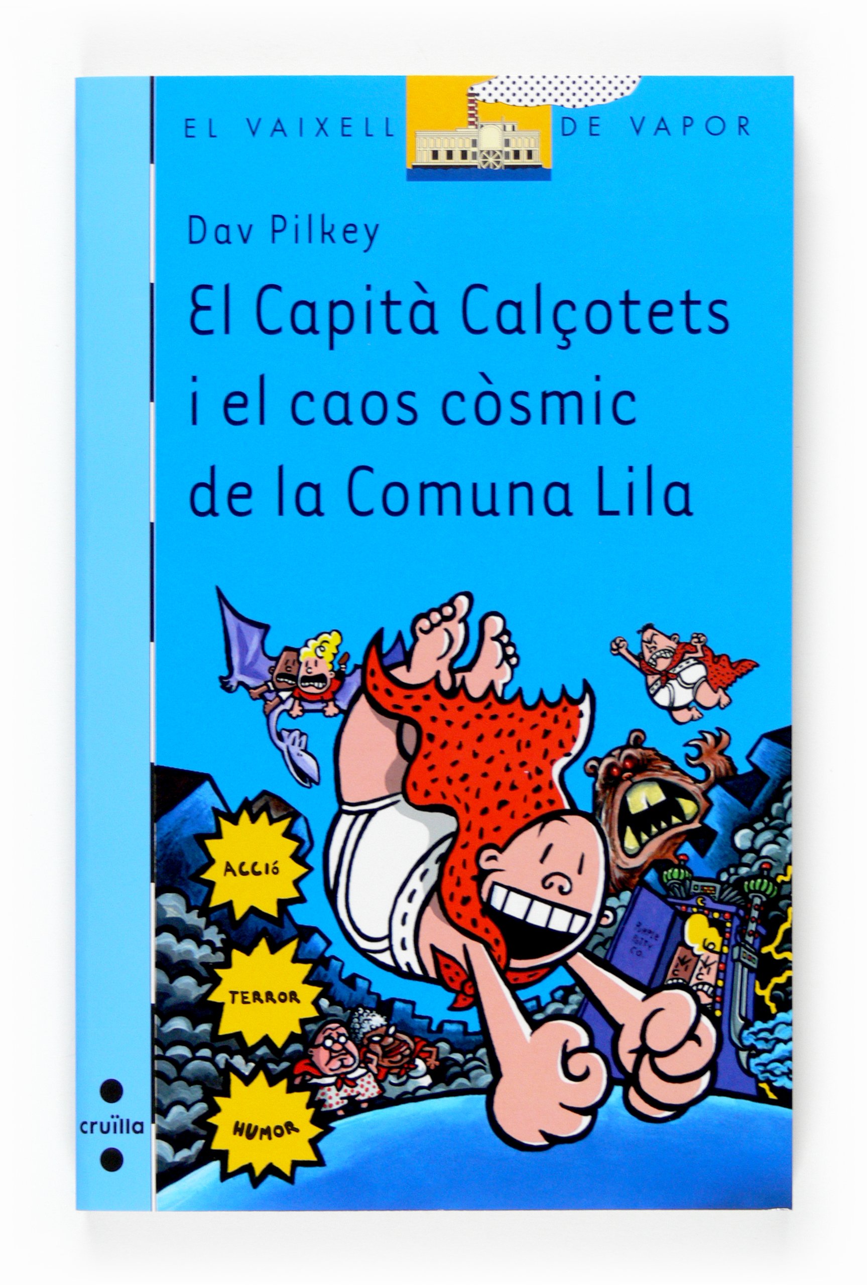 El Capità Calçotets i el caos còsmic de la Comuna Lila: 146 (El Barco de Vapor Azul)